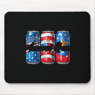 Ameri kann vintage amerikanische Flagge 4. Juli Mousepad