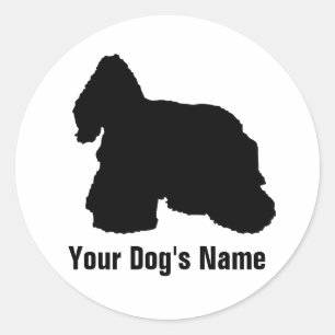 Ameriamerikanischer Coamerikaner ア ・ リ vor, エ Span Runder Aufkleber