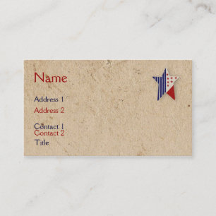 Ameriana Business Card Visitenkarte