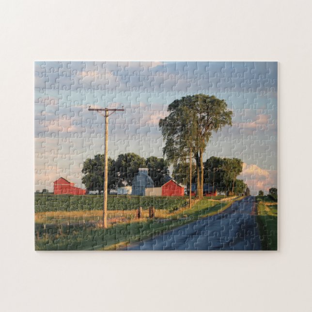 Ameriana Farm & Barns Foto Puzzle (Horizontal)