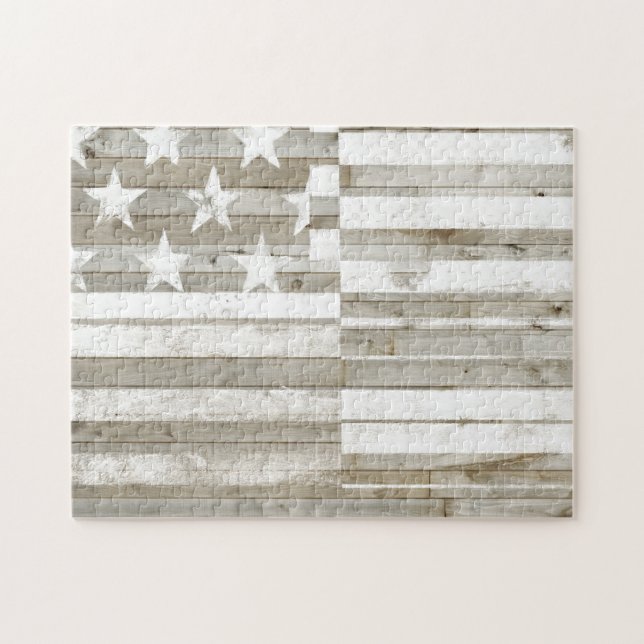 Ameriana-Flagge Puzzle (Horizontal)