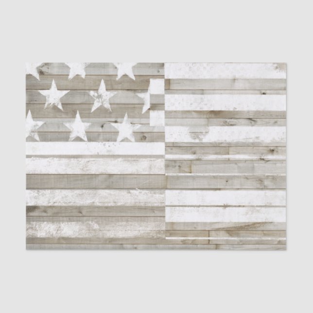 Ameriana-Flagge Seidenpapier (Vorderseite)
