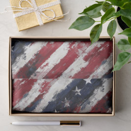 Ameriana Stars & Stripes - 10lb, 17"x23" T Seidenpapier