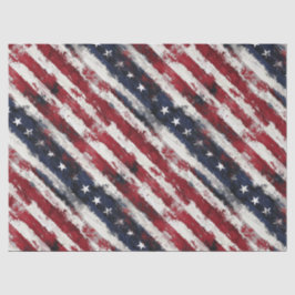 Ameriana Stars & Stripes - 10lb, 17"x23" T Seidenpapier