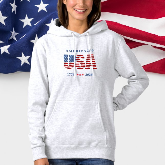 AMERICA250 1776-2026 Feierlichkeiten Hoodie (AMERICA250 1776-2026 Celebration Hoodie)