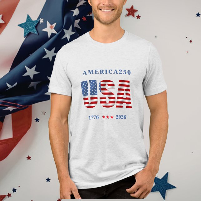 AMERICA250 1776-2026 Feierlichkeiten Tri-Blend Shirt (AMERICA250 1776-2026 Tshirt)