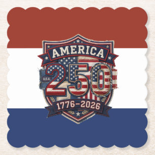 America 250 – 250 Jahre Freiheit feiern Untersetzer