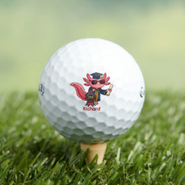 America 250 Axolotl Golfball-Monogramm-Geschenk Golfball