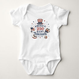 America 250 Baby / Kleiner Patriot Strampler