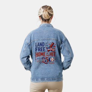 America 250 Baseball   4. Juli 2026 Jeansjacke