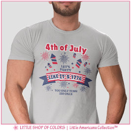 America 250 Feier individuell anpassbar T-Shirt