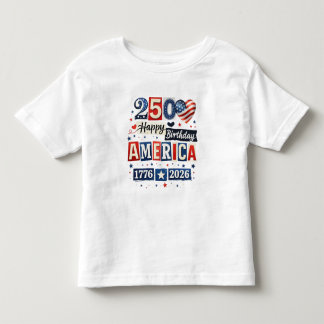 America 250 Happy Birthday Shirt | 4th July 2026