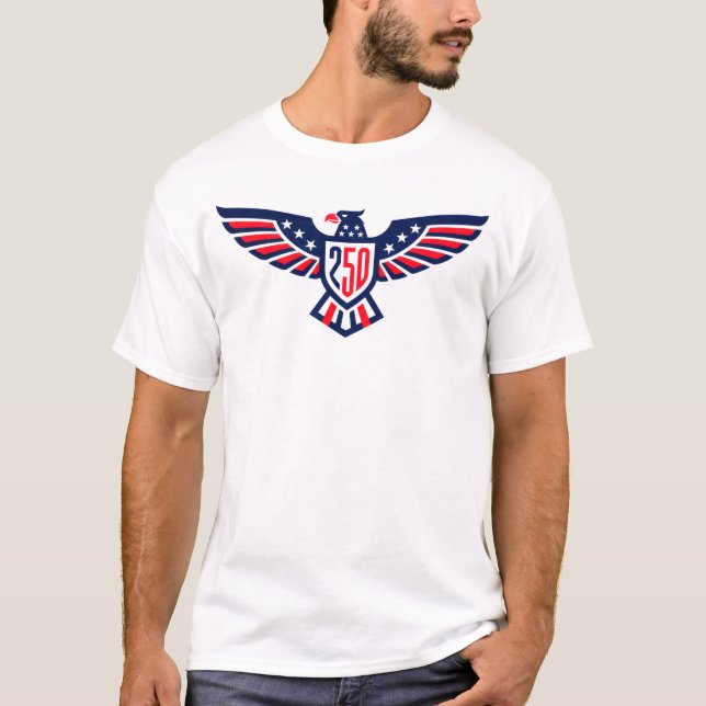 America 250 Im Flug T-Shirt (Vorderseite)