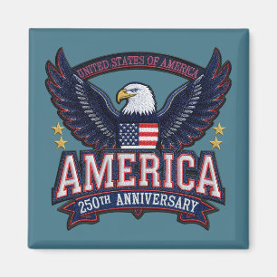 America 250-Jahr-Jubiläums-Magnet Magnet