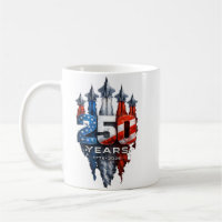 America 250 Jahre Tasse – Patriotische Kampfjets 1