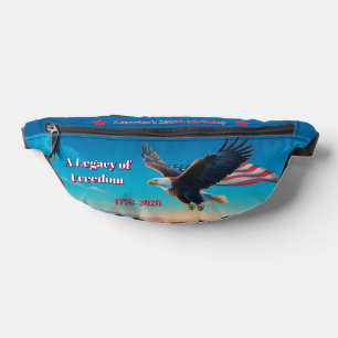 America 250. Jubiläums-Gedenk Adler Gürtel Bauchtasche