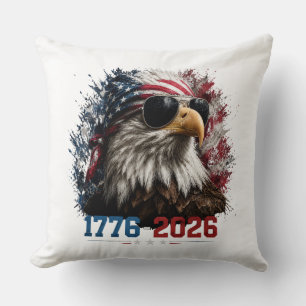 America 250 Patriotischer Adlerflagge  1776–2026 Kissen