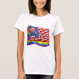 America 250 Pride Flag Damen T-Shirt