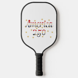 America 250 red white blue gold Pickleball Paddle