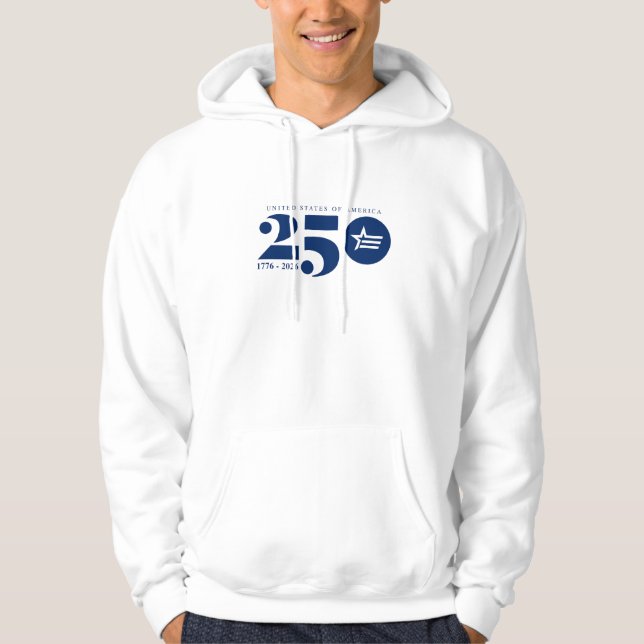 America 250 Stars and Stripes Hoodie (Vorderseite)