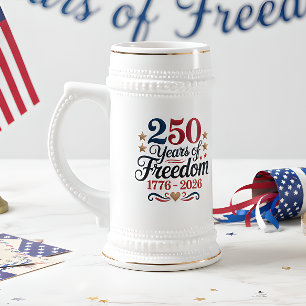 America 250. Trinkglas Bierglas