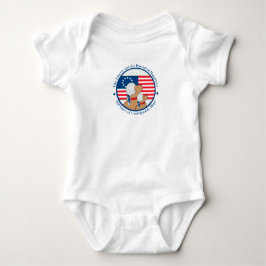 America 250 Year Founding Fathers Baby Strampler