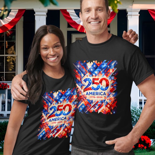America 250th Anniversary 1776–2026 USA Patriotic  T-Shirt (Von Creator hochgeladen)