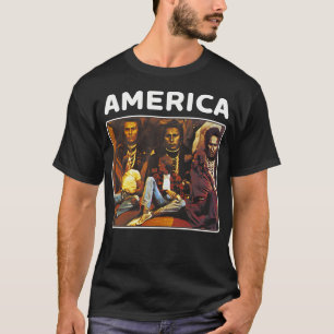 America Album Rock Band T-Shirt
