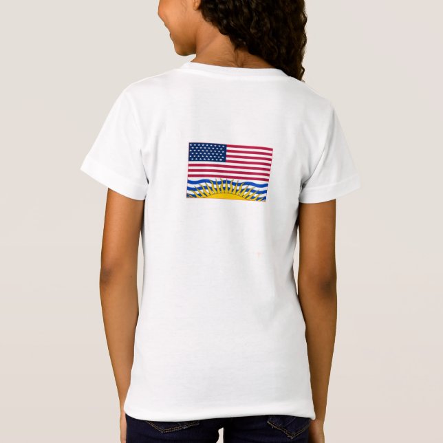 AMERICA COLUMBIA T-Shirt (Rückseite)