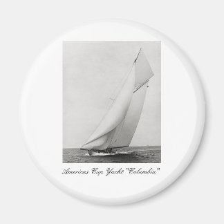 America Cup Yacht "Columbia" Magnet