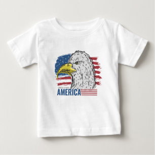 America Eagle diese US-Flagge Baby T-shirt
