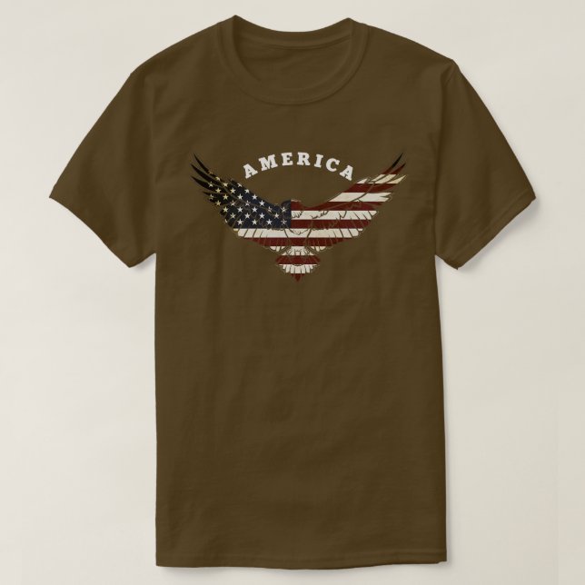 America Eagle T-Shirt (Design vorne)