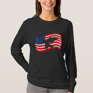 America Eagle USA Flag 4. Juli Freiheit 1 T-Shirt