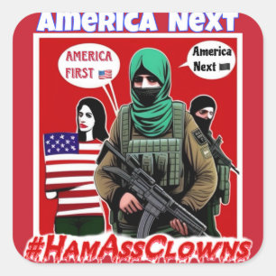 America First/America Next Stickers