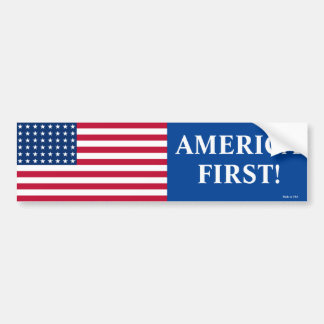 America First Autoaufkleber