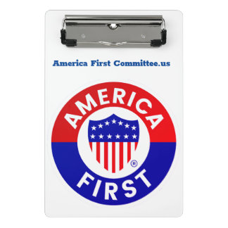 America First Committee Mini Clipboard Klemmbrett