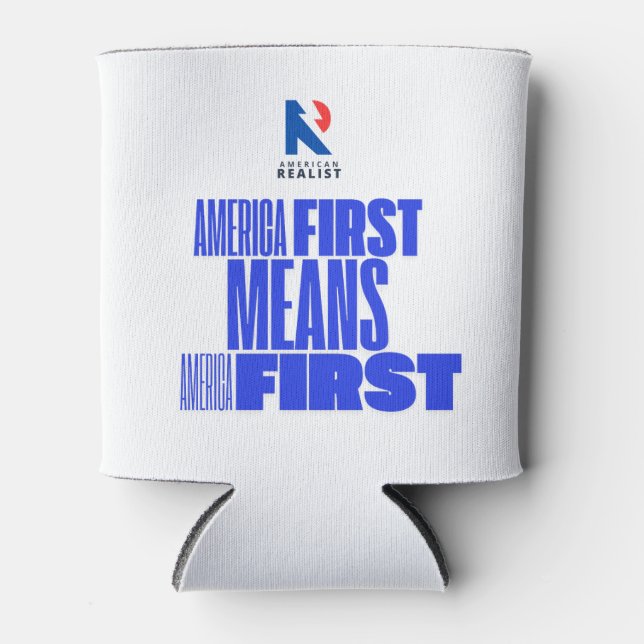 America First Koozie Dosenkühler (Vorderseite)