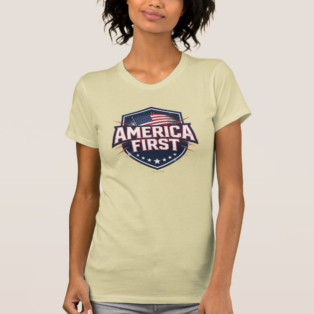 America First - T-Shirt (Vorderseite)