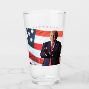 America First Trump 2024 Glas