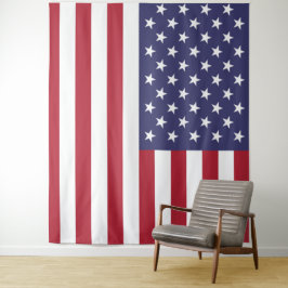 AMERICA FLAG BACKDROP WANDTEPPICH