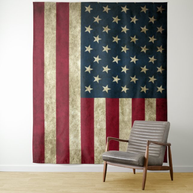 AMERICA FLAG BACKDROP WANDTEPPICH (Beispiel)