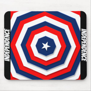 America Flag Design Mousepad