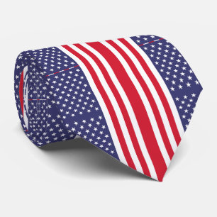America Flag Neck Tie Krawatte