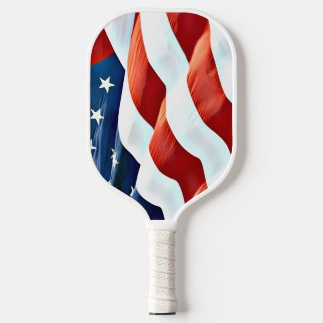 America Flag Pickleball Paddle (Vorderseite)