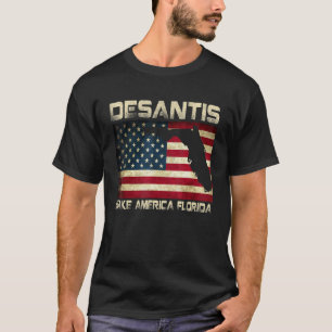 America Florida, DeSantis 2024 Wahl Vinta T-Shirt