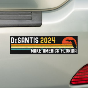 America Florida Ron DeSantis 2024 Autoaufkleber