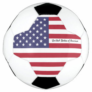 America Football & United Staaten USA Flag / Sport Fußball