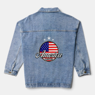 AMERICA FOREVER JEANSJACKE
