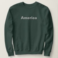 America Green Women's Sweatshirt