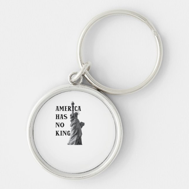 America Has No King Classic Schlüsselanhänger (Vorne)